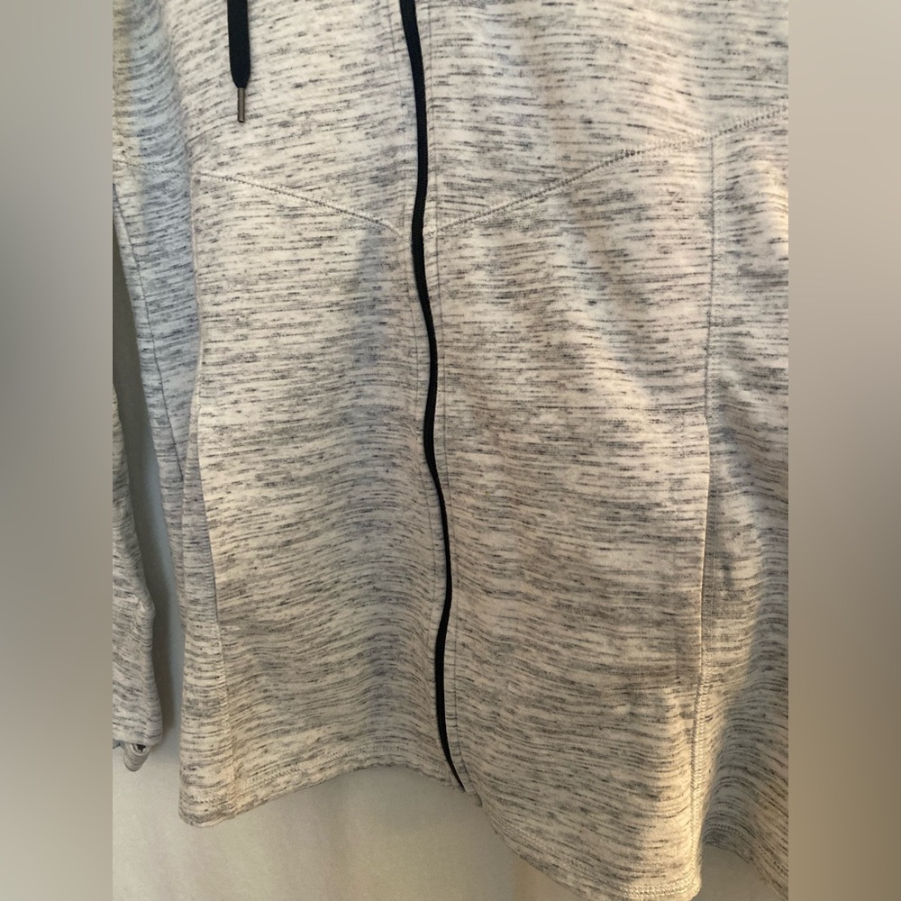 Tek Gear White & Black Front Zip Hoodie Size M - Picture 3 of 8